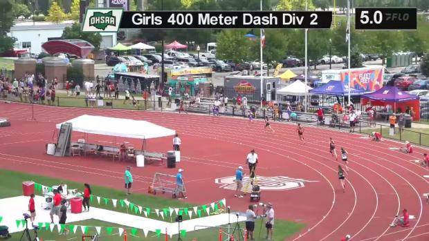 Division 2 Girls 400 Finals Section 1