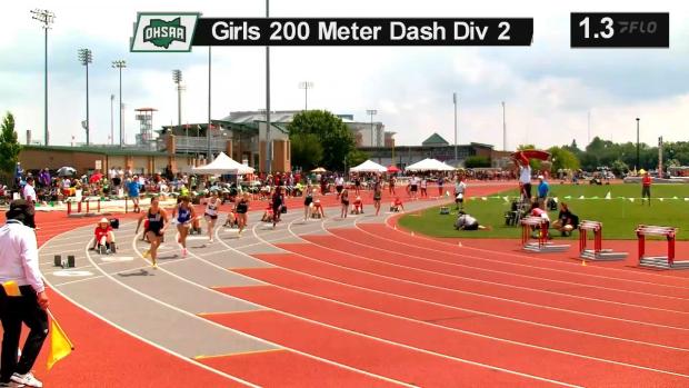 Division 2 Girls 200 Finals Section 1