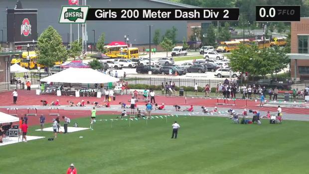 Division 2 Girls 200 Finals Section 2