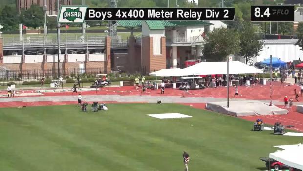 Division 2 Boys 4x400 Relay Finals Section 1