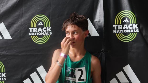 Boys 3200 - Noah Poe wins Adidas Outdoor Nationals