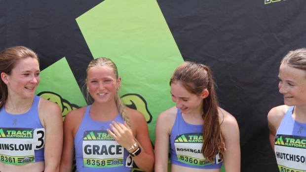 Women 4x800 Relay - Weston HS Wins Adidas Nationals