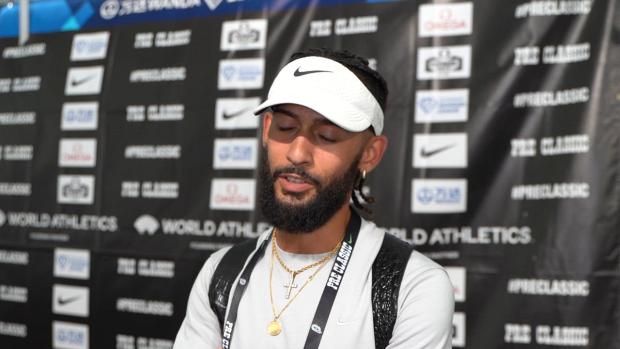 Coach Kevin Schexnayder Reacts to Tate Taylor's 200m Record