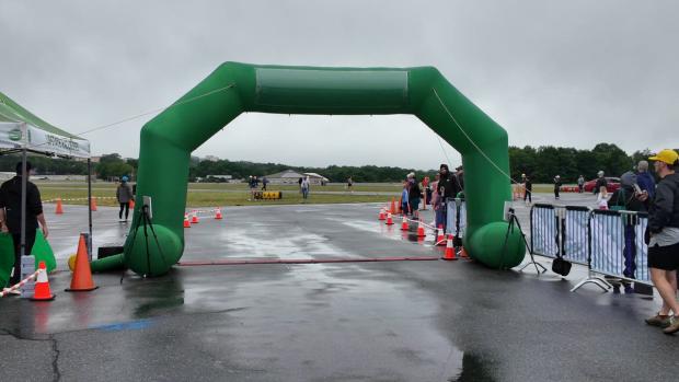 Take Flight 5K finish