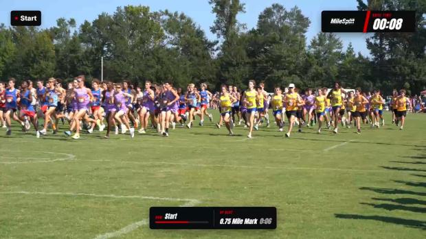Large School Boys 5K Race Video