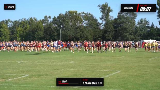 Large School Girls 5k Race Video