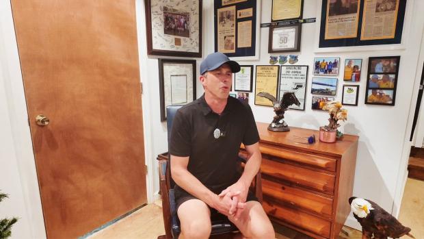 Setting Callahan's goals for himself as a runner