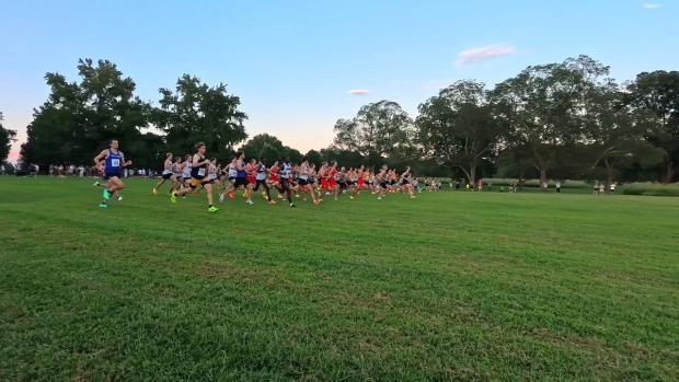 College men's 8K