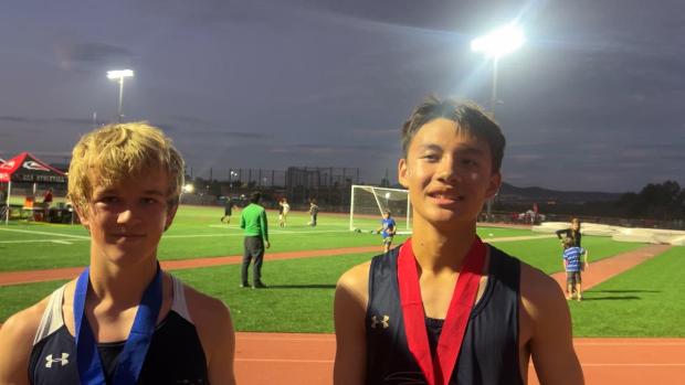 Alex Boles and Griffin Rhoades Sweep Soph Race