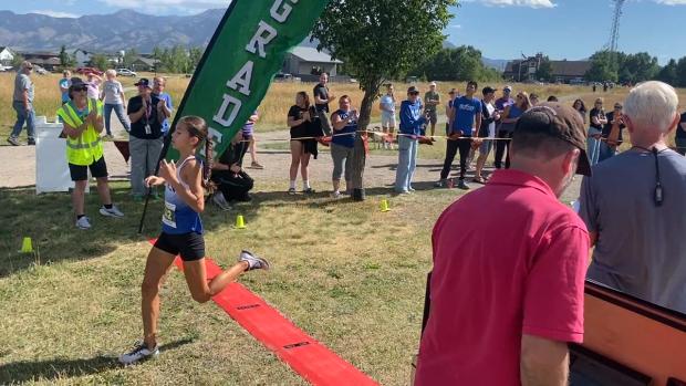 Girls 5K Finish