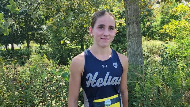 Helias Catholic So Maggie Barnes Wins Var White in Noon Heat