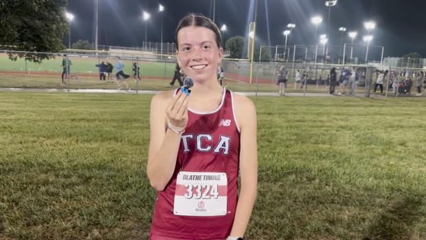 Vivian Jack DOMINATES Girls Varsity Red 5K
