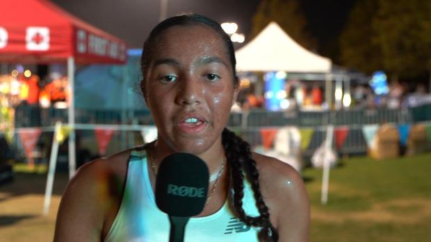 Laila Shepard (Clovis East-CA) Finishes 2nd in Varsity Race