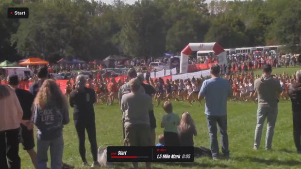 JV Girls 3 Mile Finals Section 1